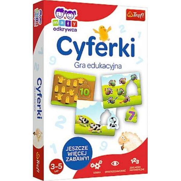 Trefl Gra Cyferki/ Mały odkrywca