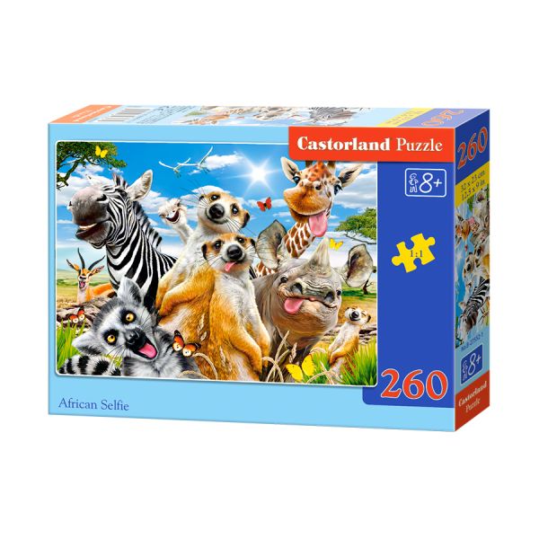 Castorland Puzzle 260 el. African Selfie