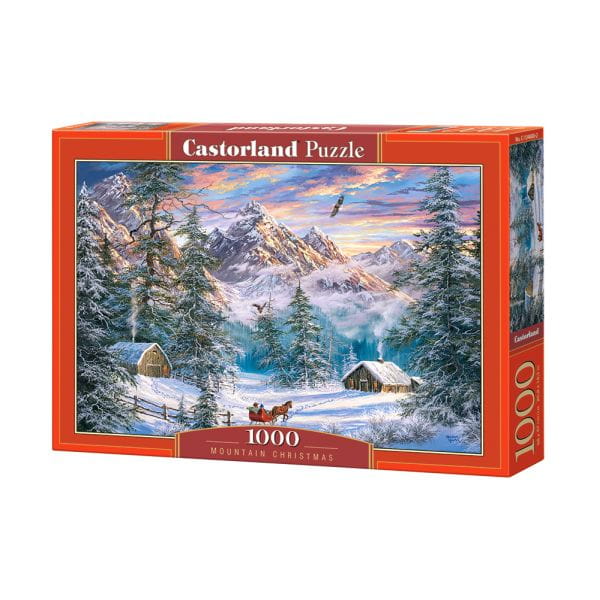 Castorland Puzzle 1000 el. C-104680 Mountain Christmas