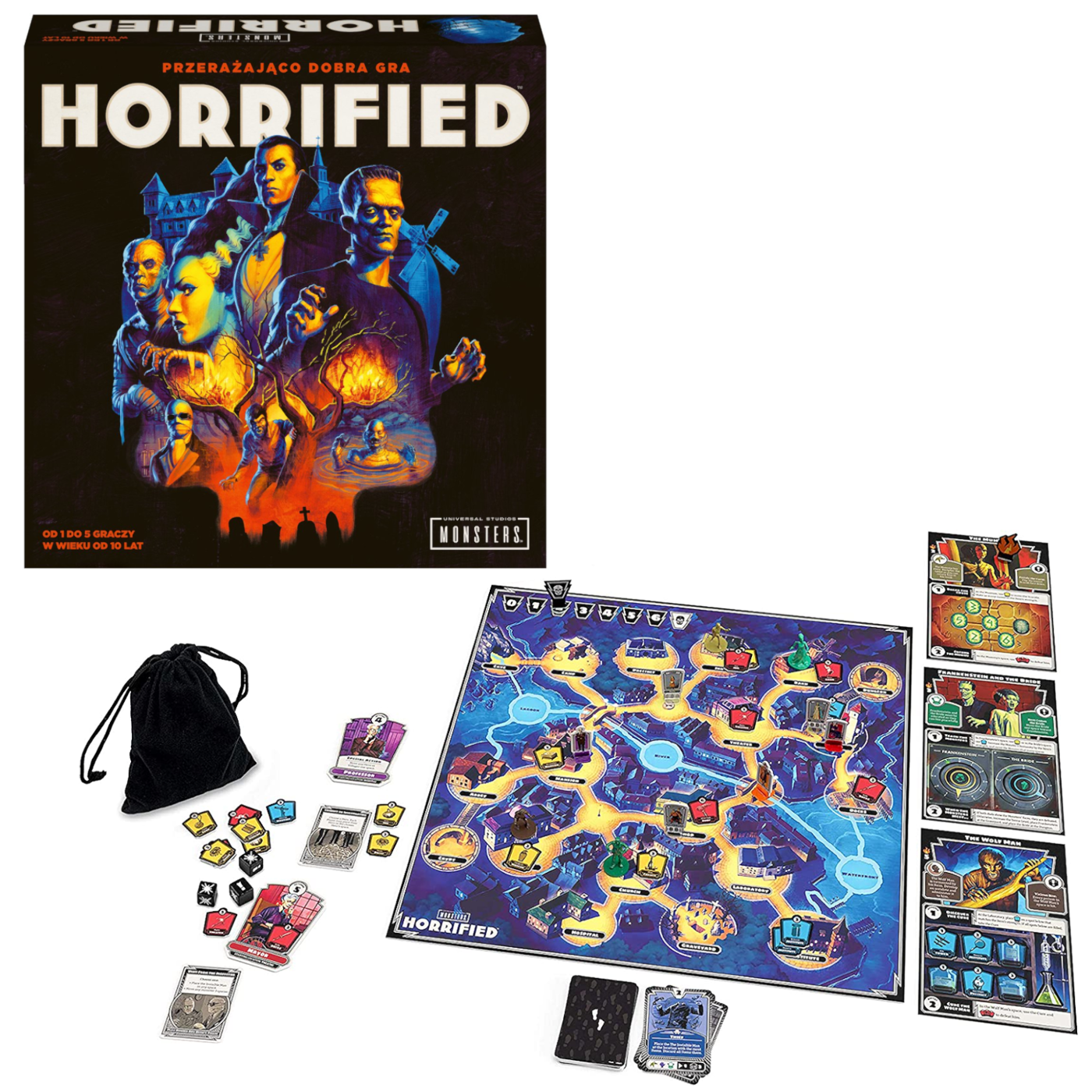 Ravensburger Gra planszowa Horrified 272723