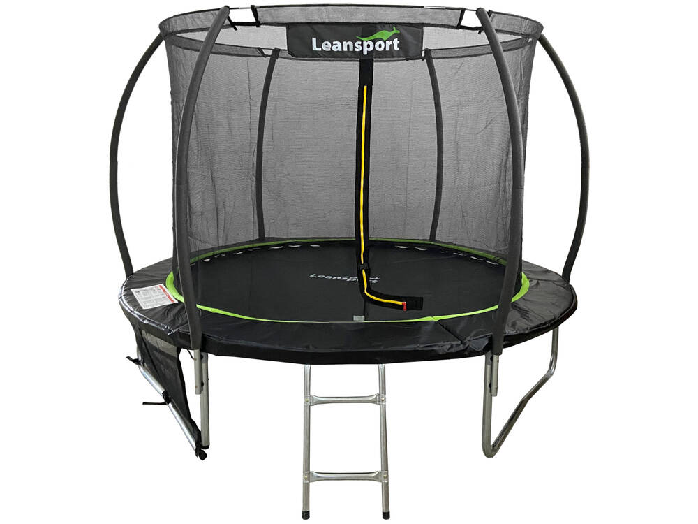 Trampolina LEAN Sport Max 6ft Czarno-Zielona