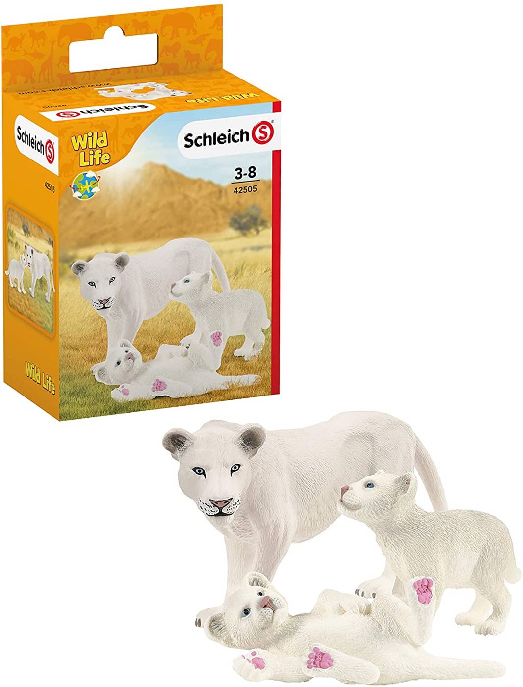 Schleich Wild Life Zestaw Lwica z młodymi SLH42505