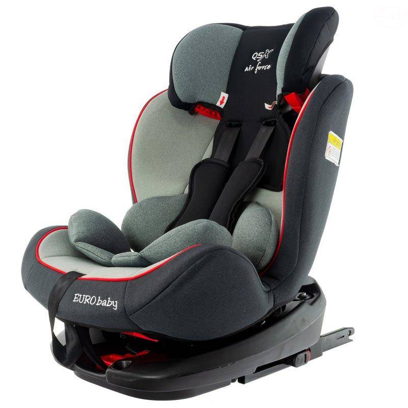 Fotelik qsx isofix hb-36 grey 0-36kg