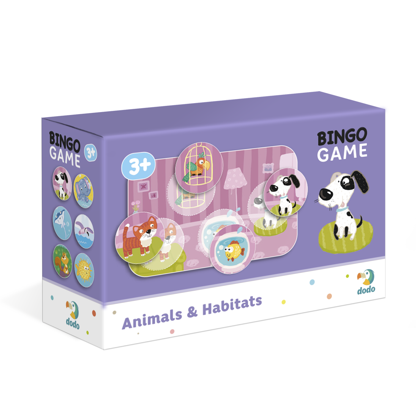 Dodo Toys Gra Bingo Zwierzęta DOG300196