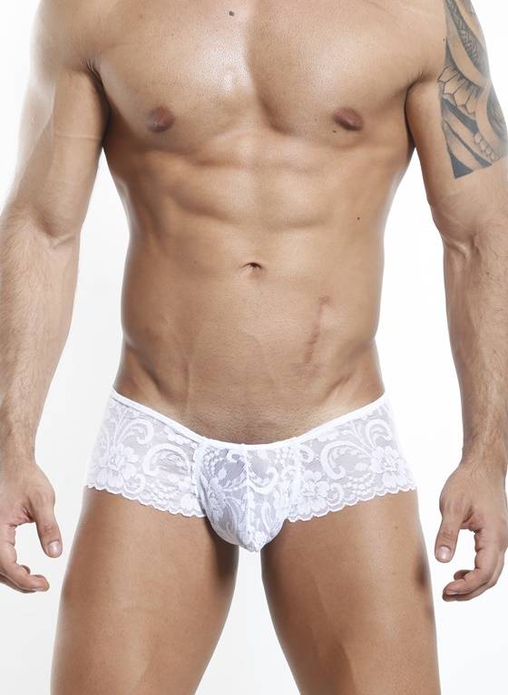 SLIPY MĘSKIE SEXY BOY - SLI004 BIKINI BRIEF WHITE