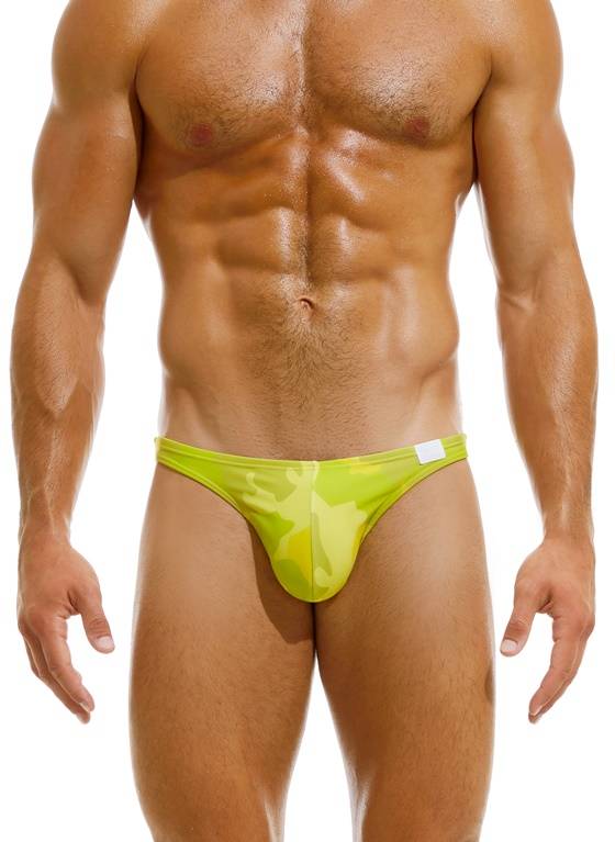 Kąpielówki męskie | Candy Brief green DS2212 | Modus Vivendi