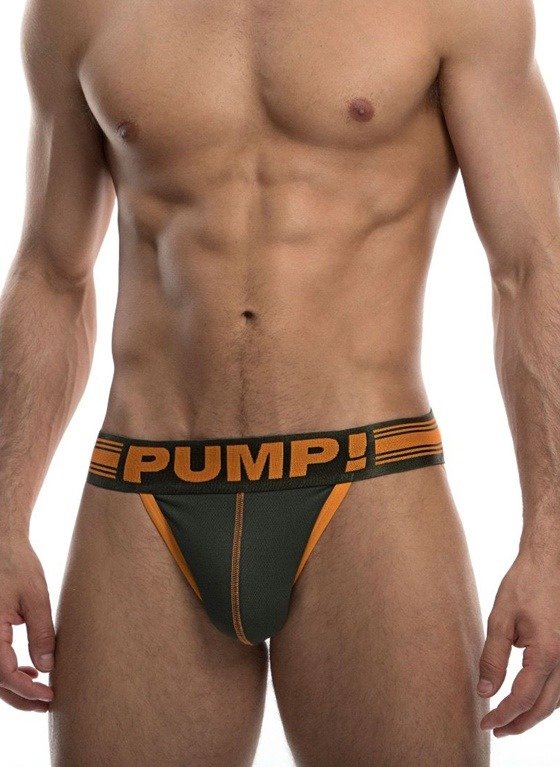 JOCKSTRAP MĘSKI PUMP! - SQUAD JOCK MILITARY 15042