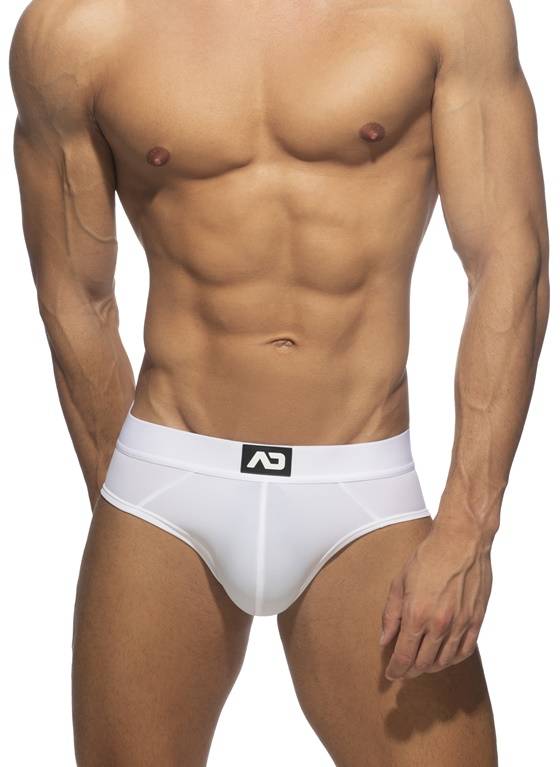 SLIPY MĘSKIE ADDICTED - ADF95 FETISH BRIEF WHITE