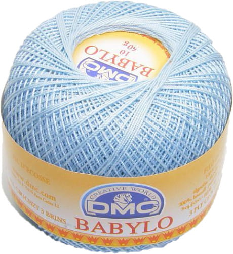 DMC babylo 10 kol. 800 jasny niebieski 50 gr. / 267 m.