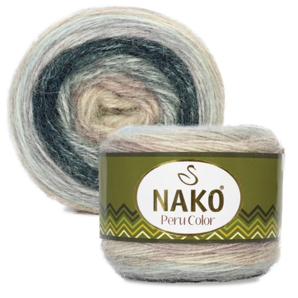 Włóczka Nako Peru Color 100G kol. 32417