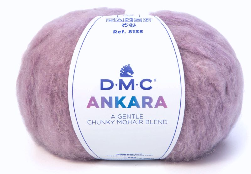 włóczka DMC ANKARA 50gr kol. 800 brudny róż