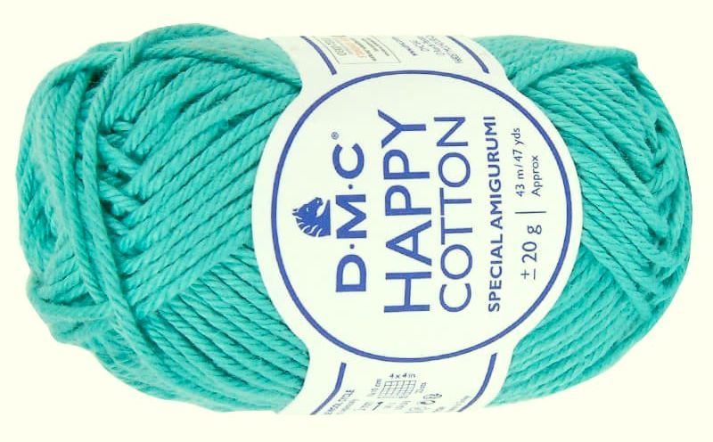 włóczka HAPPY COTTON DMC 784 / lazurowy