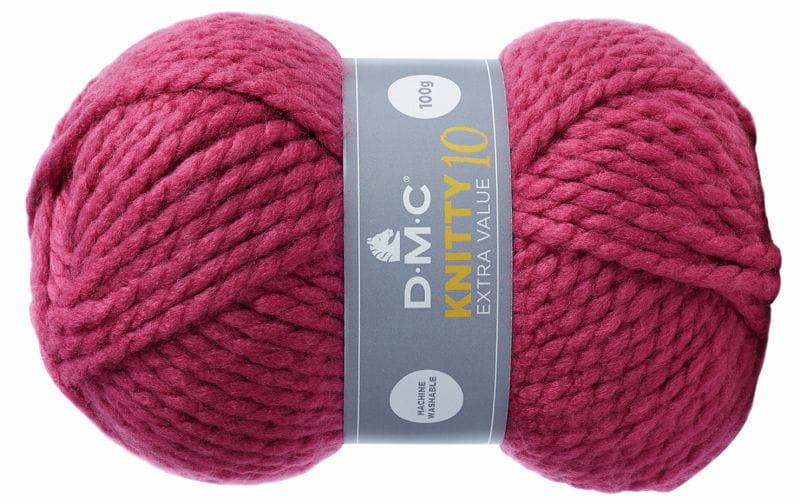 WŁÓCZKA DMC KNITTY 10 kol. 984 /ciemny róż