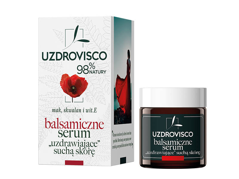 UZDROVISCO Mak Balsamiczne serum do suchej skóry 25 ml