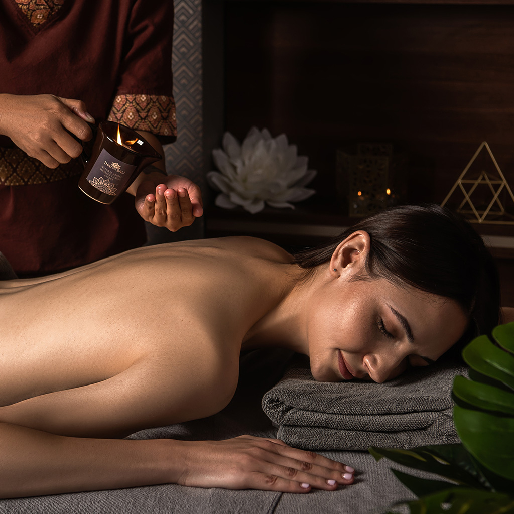 Voucher na Masaż Świecą / WAW / 60 min / poniedziałek - niedziela - Thai Bali Spa