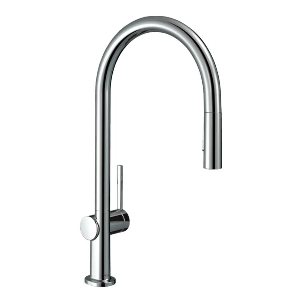 Bateria kuchenna Hansgrohe Talis M54 stojąca 210 z wyciąganą wylewką 2jet sBox chrom 72801000