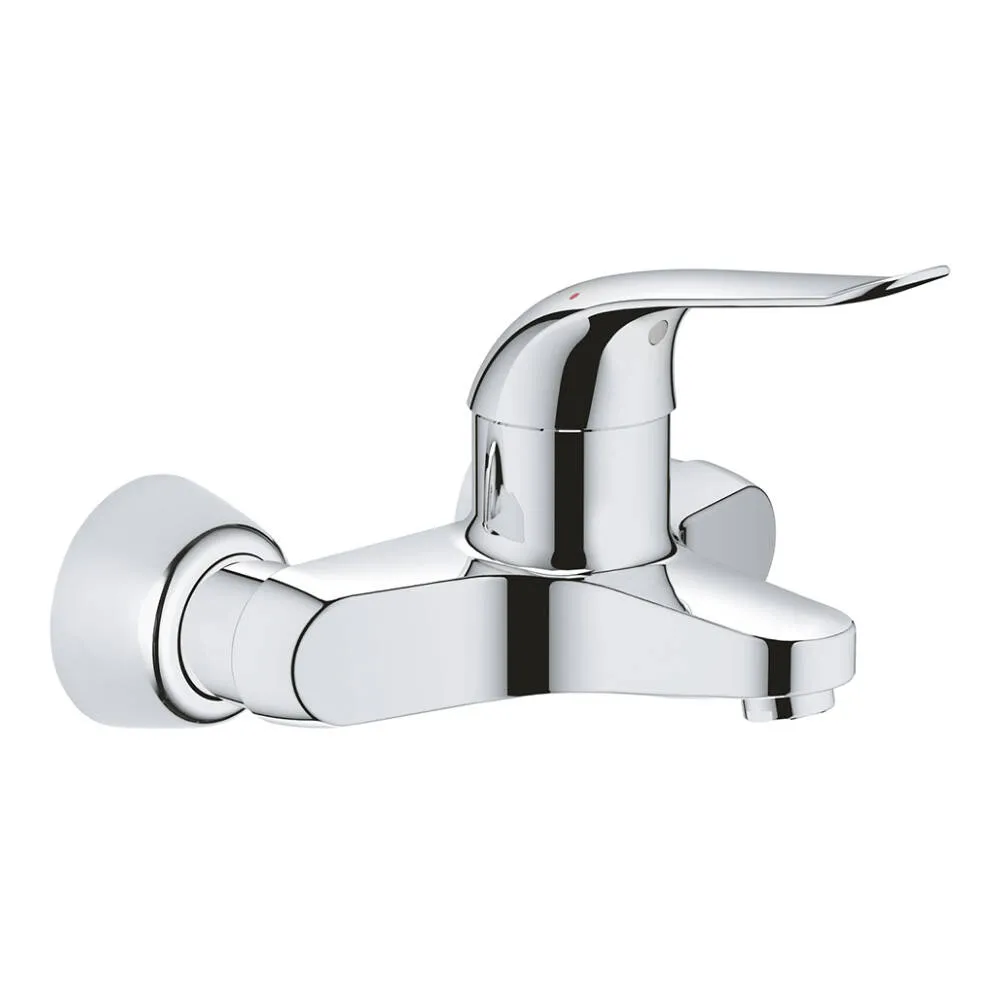 Bateria umywalkowa Grohe Euroeco Special ścienna z wylewką 157 mm chrom 32776000