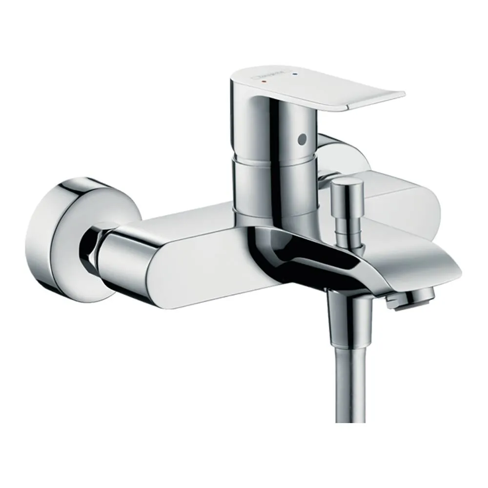 Bateria wannowa Hansgrohe Metris ścienna chrom 31480000