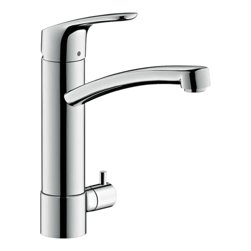 Bateria kuchenna Hansgrohe Focus M41 stojąca 200 z zaworem do pralki/zmywarki chrom 31803000