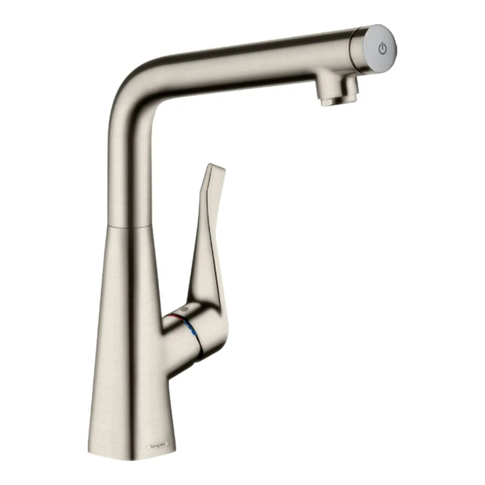 Bateria kuchenna Hansgrohe Metris Select M71 stojąca 320 stal szlachetna 14883800