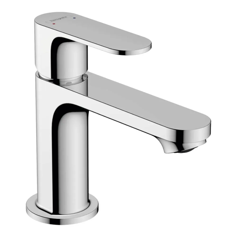 Bateria umywalkowa Hansgrohe Rebris S 80 stojąca z korkiem automatycznym chrom 72510000