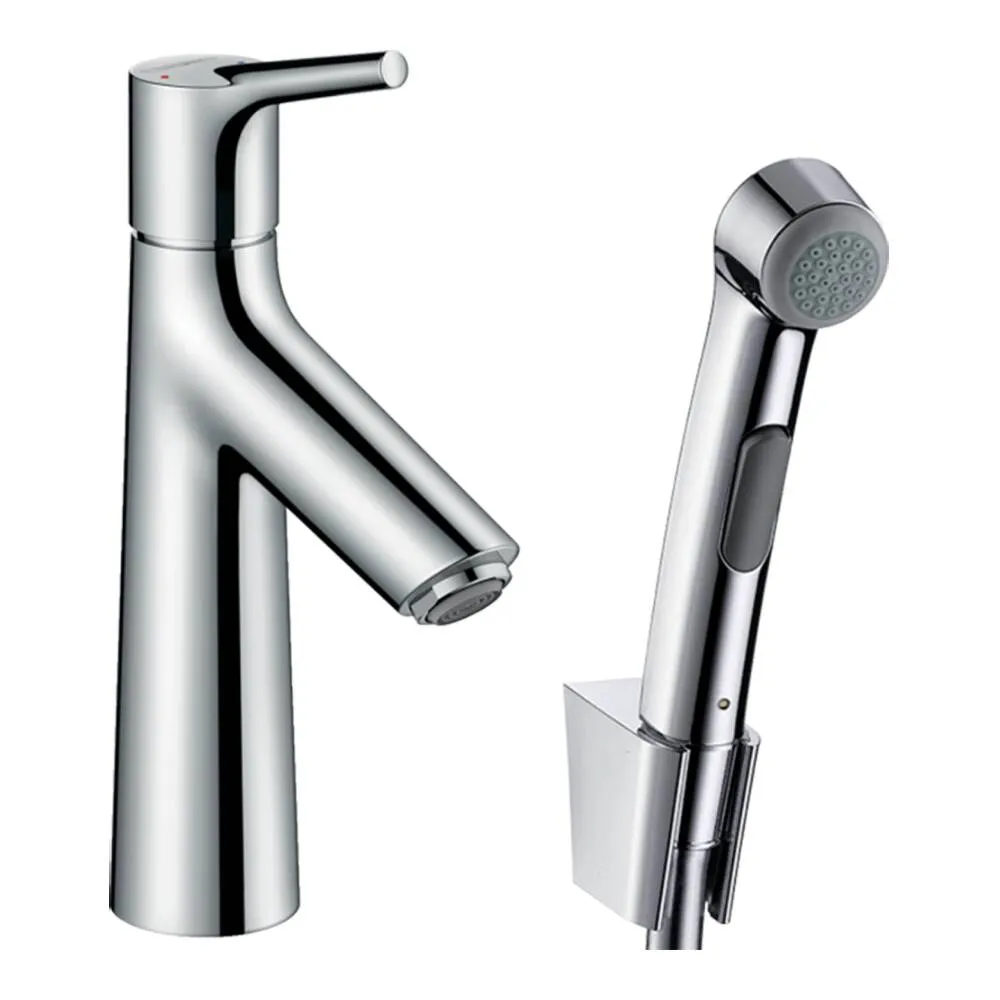 Bateria umywalkowa Hansgrohe Talis S stojąca Bidette chrom 72290000