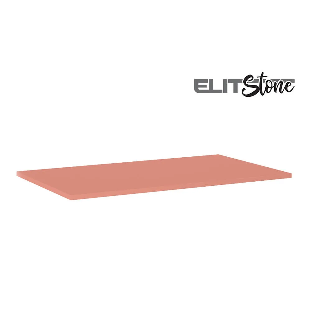 Blat łazienkowy Elita marmur 80/46/1,5 cm ElitStone terra pink matt 168817