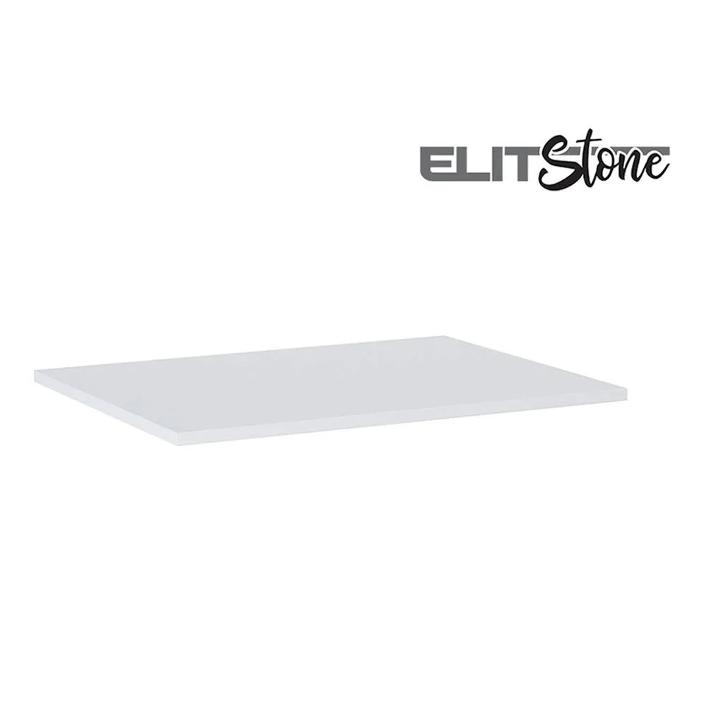 Blat łazienkowy Elita marmur 60/46/1,5 cm ElitStone white matt 168191