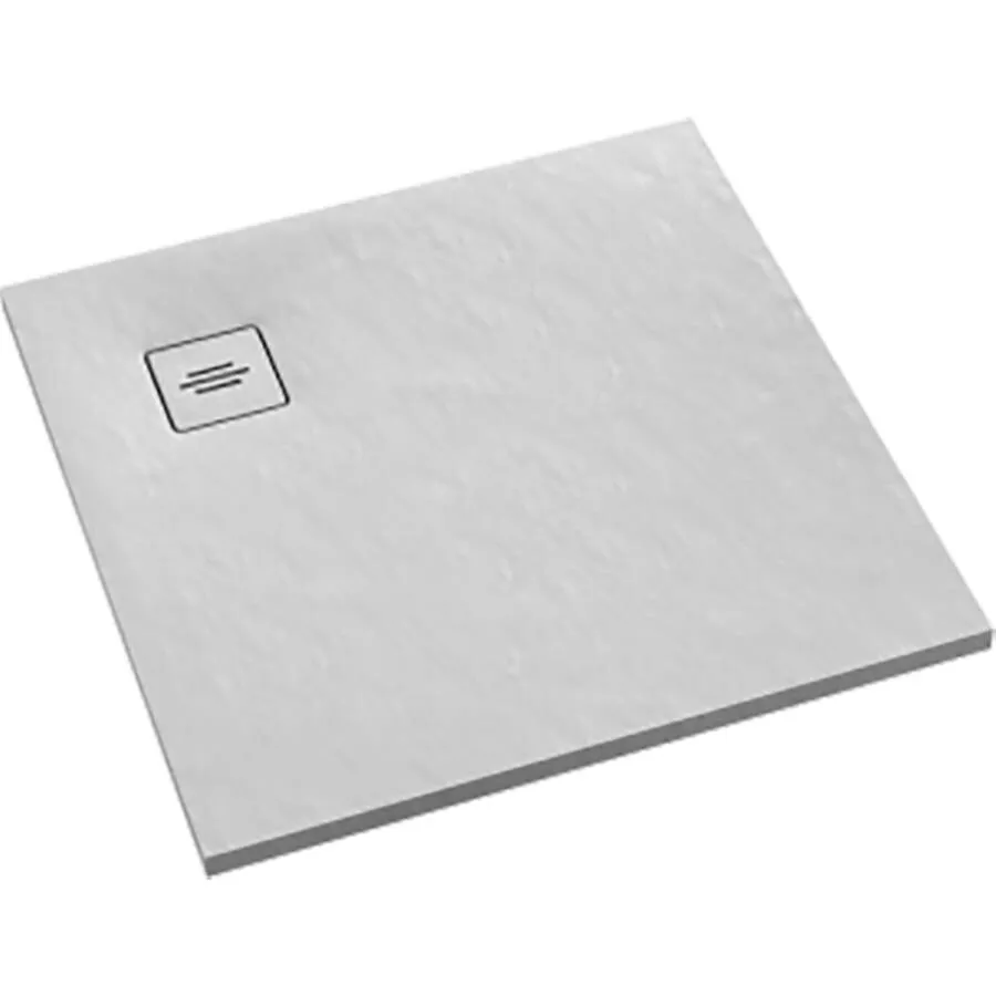 Brodzik kwadratowy Schedline Protos 80x80 cm kompozytowy white stone 3SP.P1K-8080/B/ST-M1/B/ST