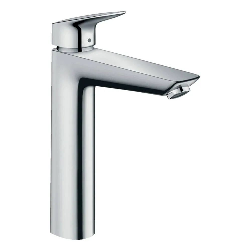 Bateria umywalkowa Hansgrohe Logis 190 stojąca z mechanizmem zamykającym chrom 71090000