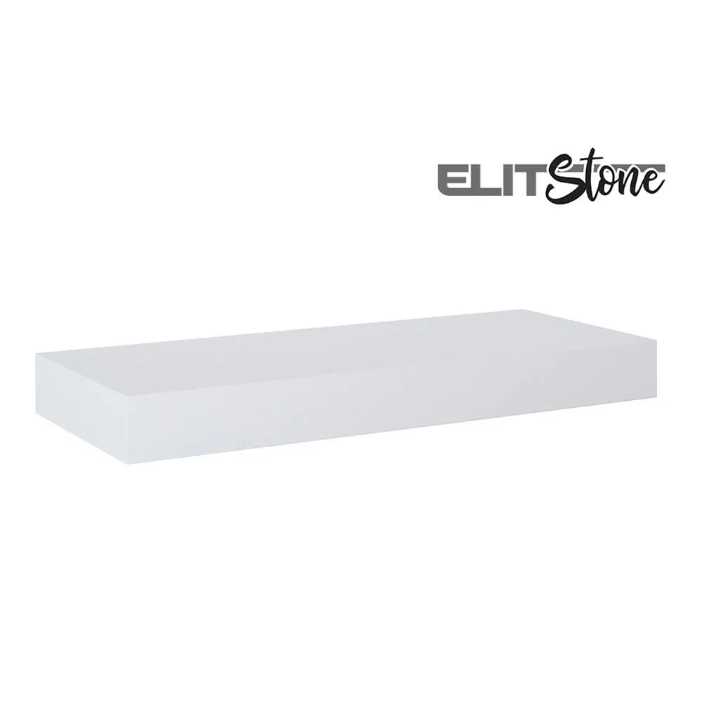 Konsola łazienkowa Elita marmur 120/46/12 cm Elitstone white matt 168235