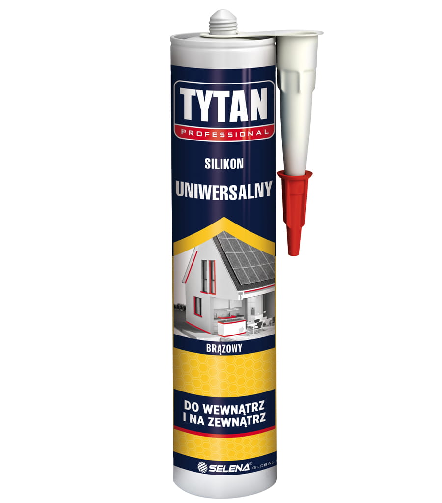 TYTAN SILIKON UNIWERSALNY BRĄZOWY 280ML