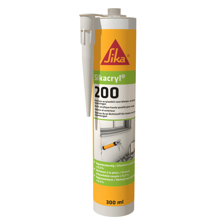 SIKA ACRYL 200 300ML BIAŁY