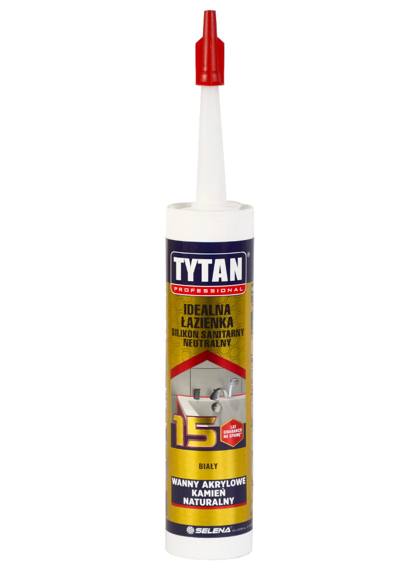 TYTAN SILIKON SANITARNY BIAŁY NEUTRALNY 280ML