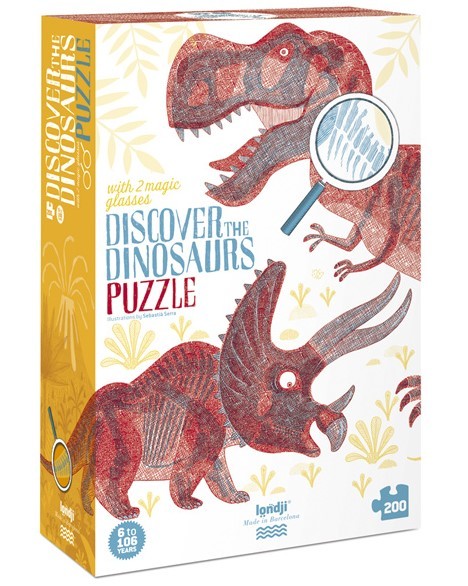 Londji, Puzzle-gra Odkryj Świat Dinozaurów