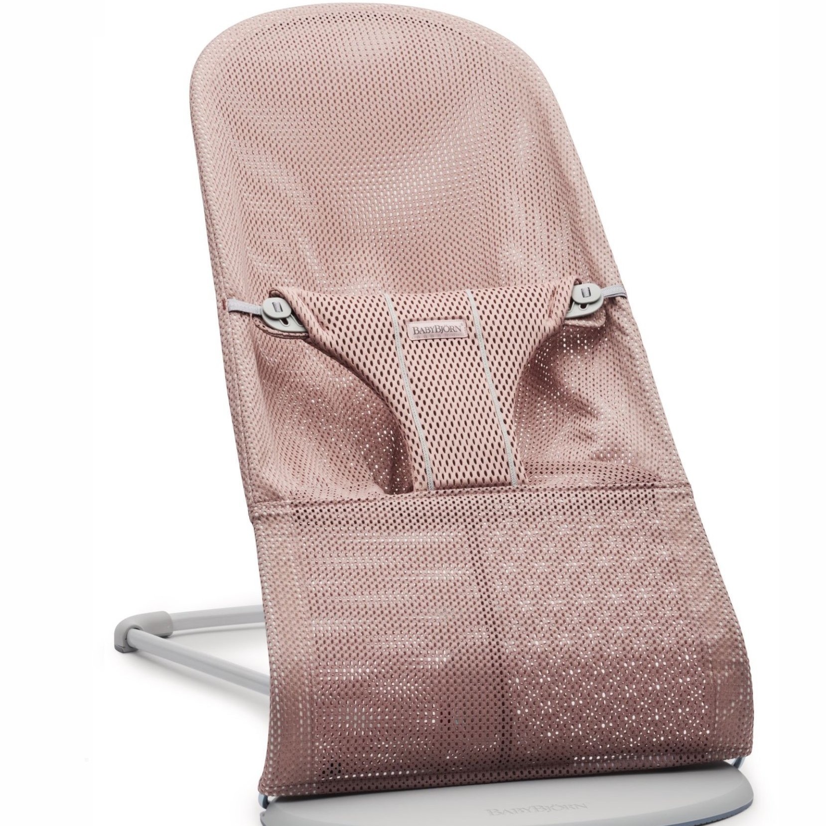 BabyBjorn, leżaczek bliss mesh Ciemny róż