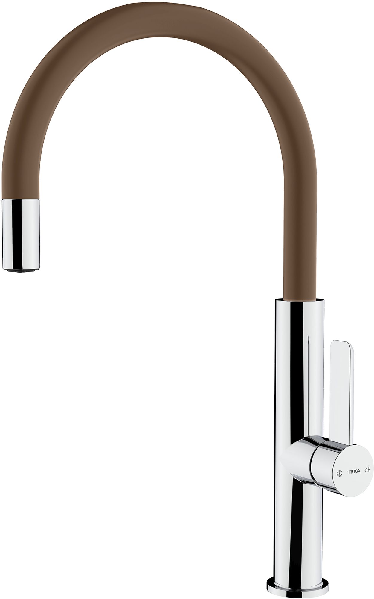 Teka FOT 995 bateria kuchenna stojąca chrom/brick brown glass 116030048