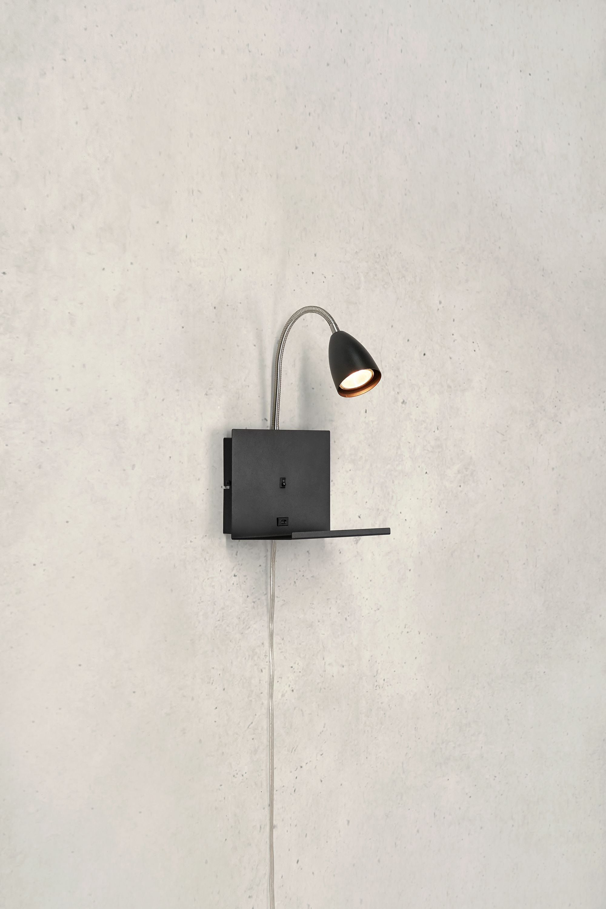 Markslöjd Cuarto kinkiet 1x7 W czarny 108855