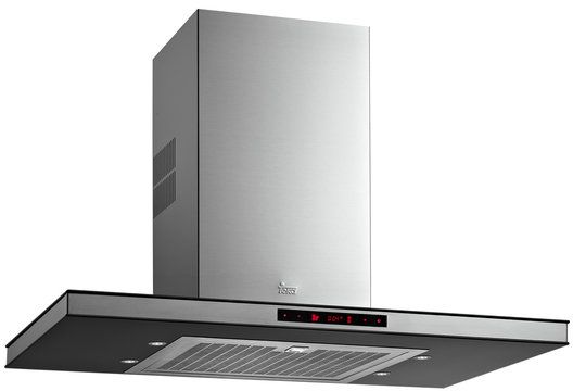 Teka Maestro okap kuchenny 90 cm ścienny czarny-stal 40487500
