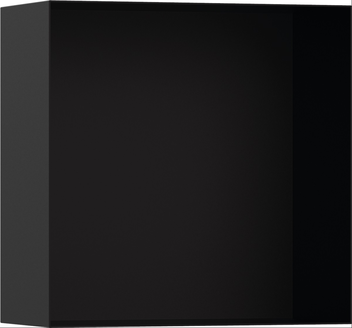 Hansgrohe XtraStoris Minimalistic półka wnękowa 30x30x14 cm czarny mat 56079670