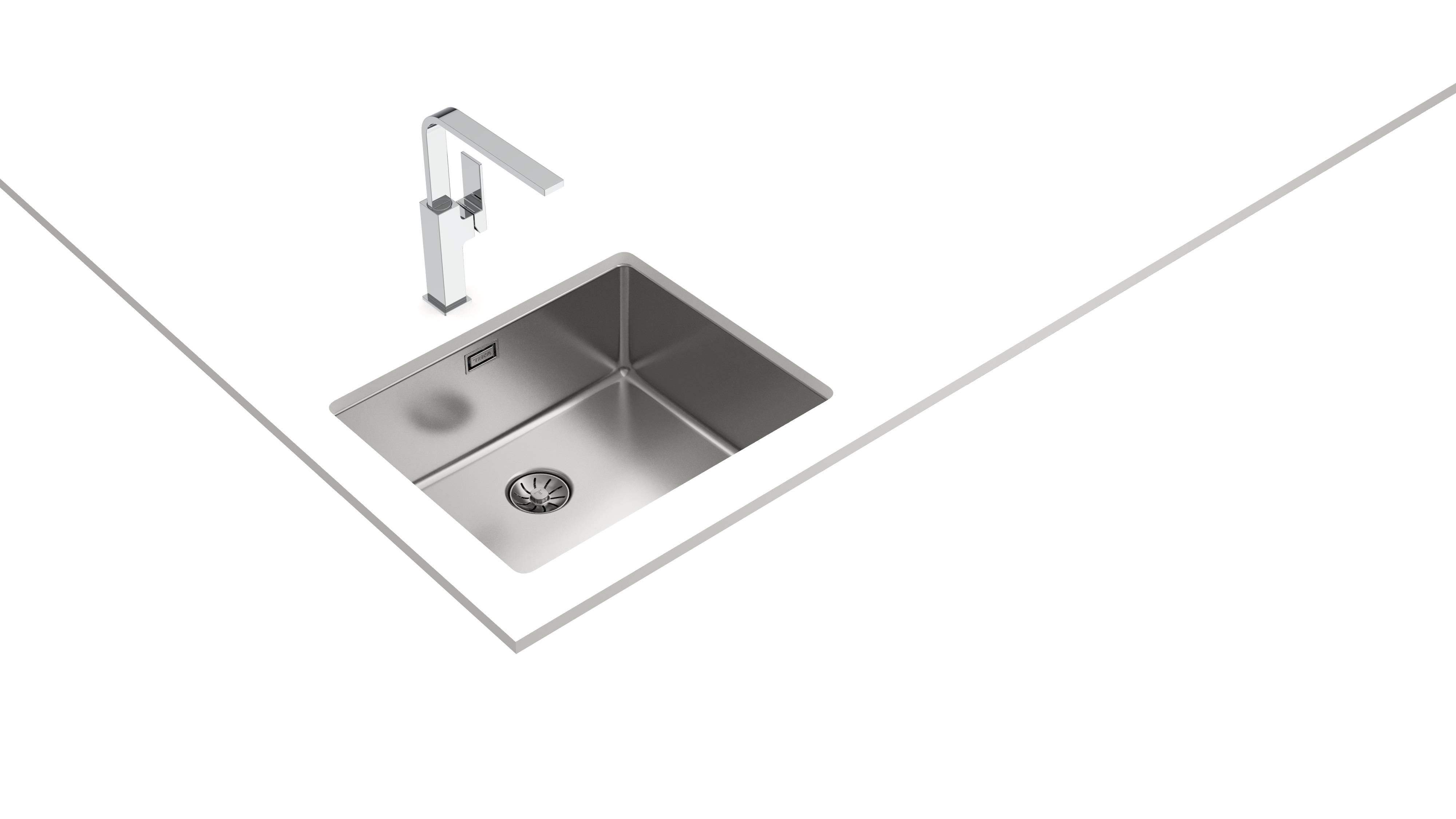 Teka Be Linea zlewozmywak stalowy z syfonem 54x44 cm 115000065 - Wysyłka w 24h