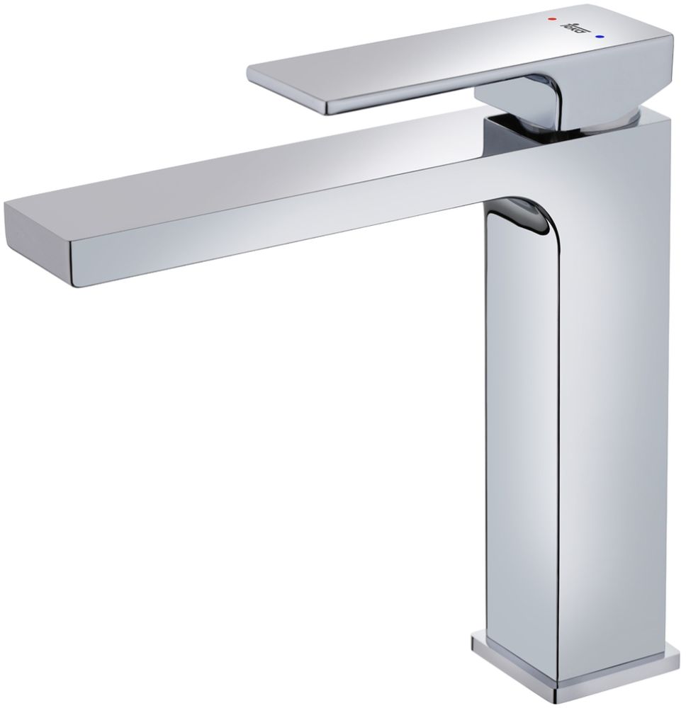 Teka Soller bateria umywalkowa stojąca L chrom 853861250 - Wysyłka w 24h