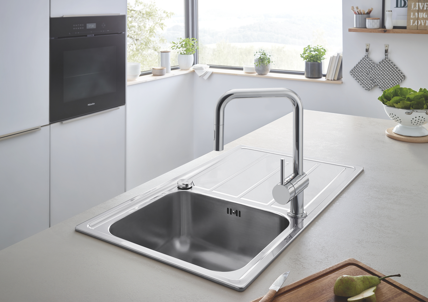 Grohe Minta bateria kuchenna stojąca StarLight Chrome 32322002 - Wysyłka w 24h