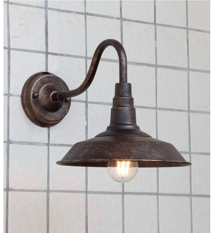 Abruzzo Retro kinkiet 1x20 W brązowy ABR-KRI-E27-BRONZ
