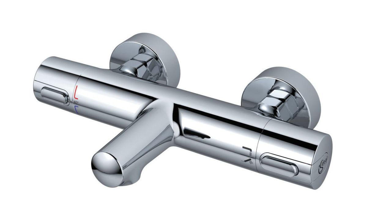 Ideal Standard Ceratherm bateria wannowo-prysznicowa ścienna termostatyczna chrom A4623AA