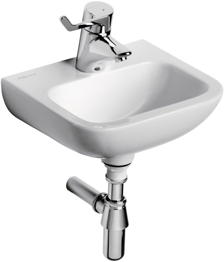 Ideal Standard Contour 21 umywalka 37x30,5 cm prostokątna ścienna dla niepełnosprawnych biała S212201
