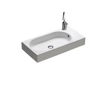 Hatria Area umywalka 70 cm ścienna meblowa biała YXDK01