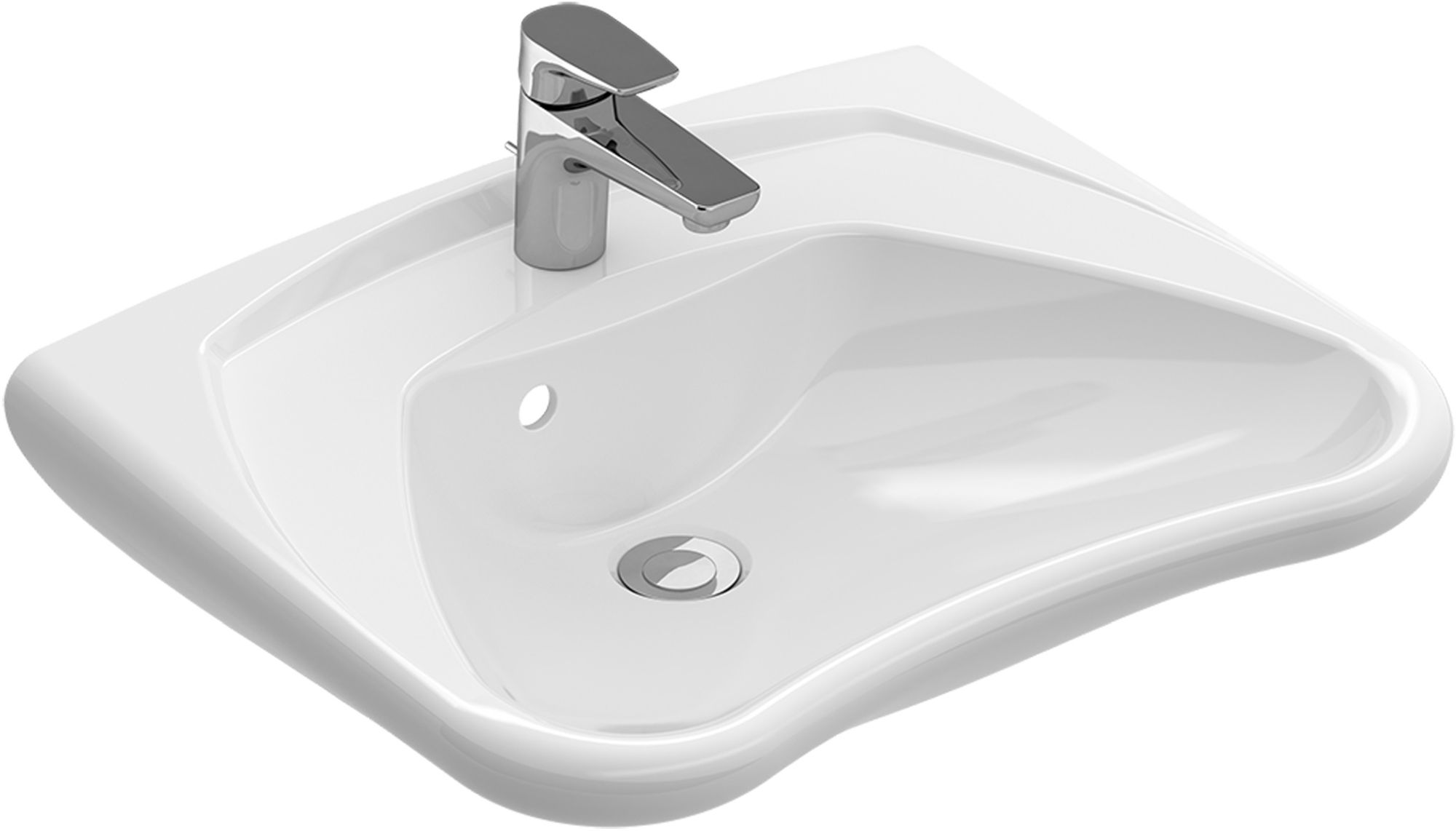 Villeroy & Boch O. Novo Vita umywalka 60x49 cm ścienna Weiss Alpin 71196301