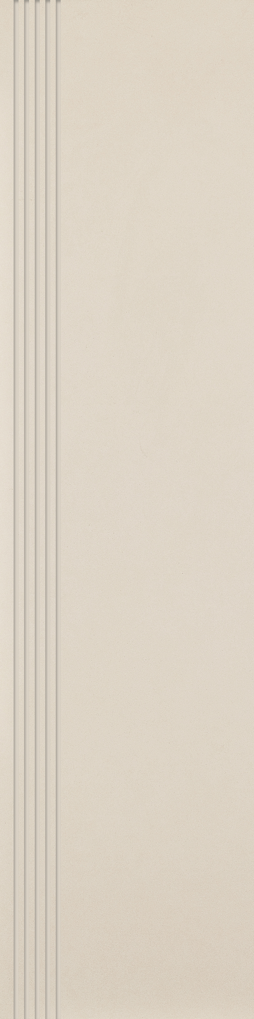 Paradyż Intero stopnica 29,8x119,8 cm prosta nacinana biały mat