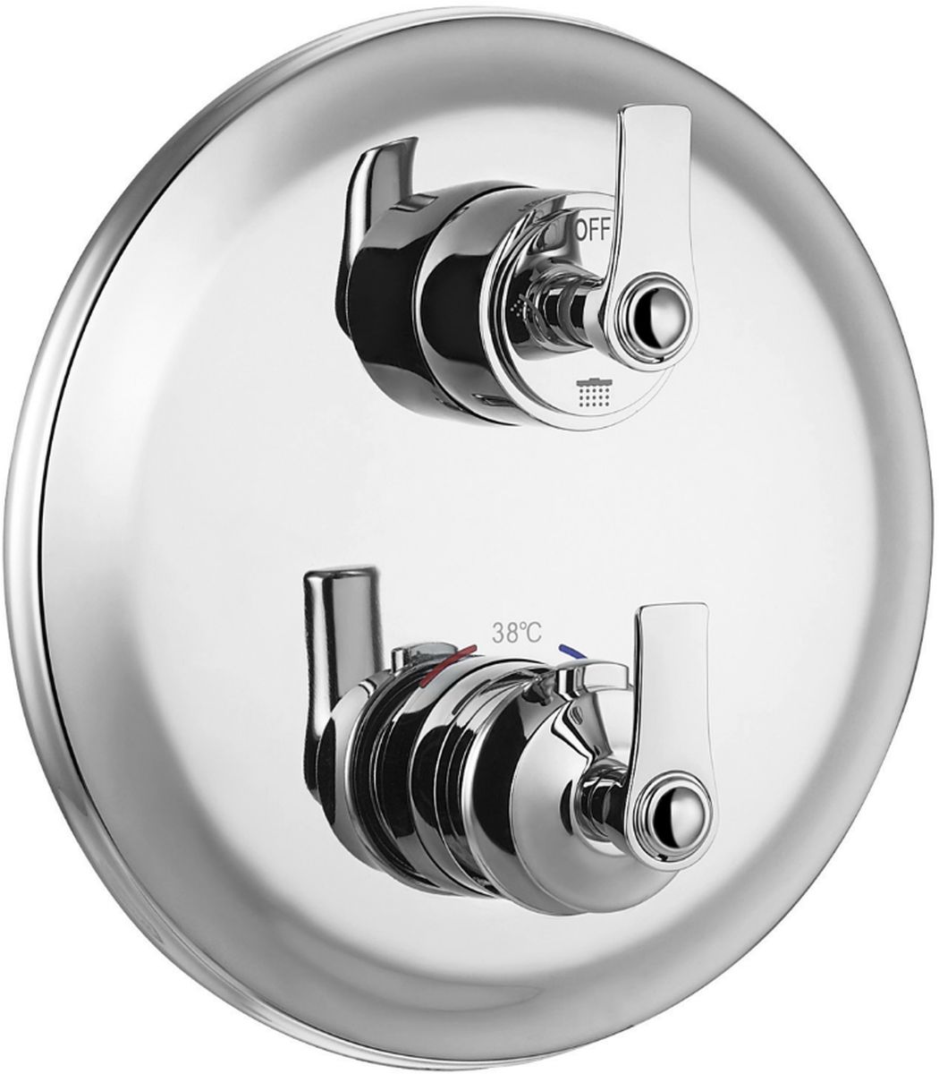 Omnires Armance bateria wannowo-prysznicowa podtynkowa termostatyczna chrom AM5238/6CR